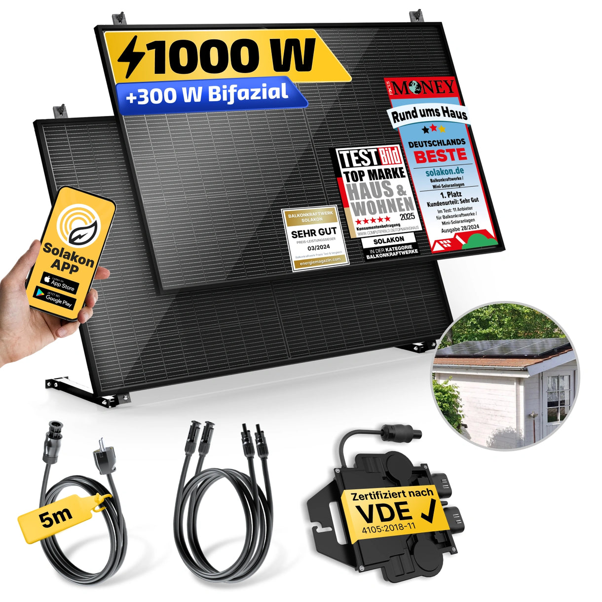 Solakon onBasic 1000W Komplettset